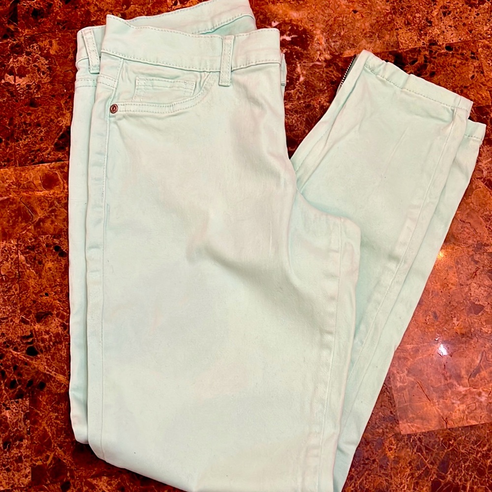 NY&C Green Ankle Jeans